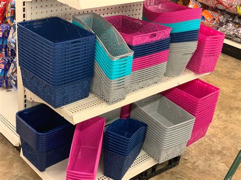 dollar tree storage bins